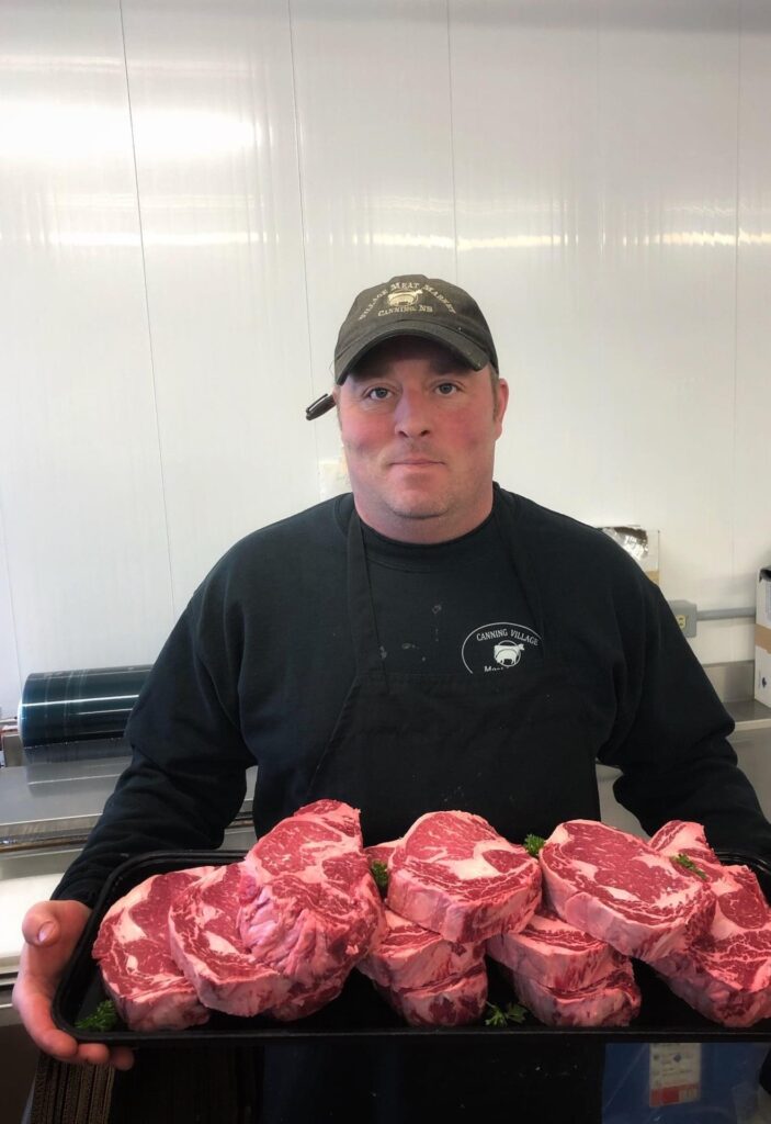 Andrew Huntley, butcher and market manager of the Canning Village Meat Market